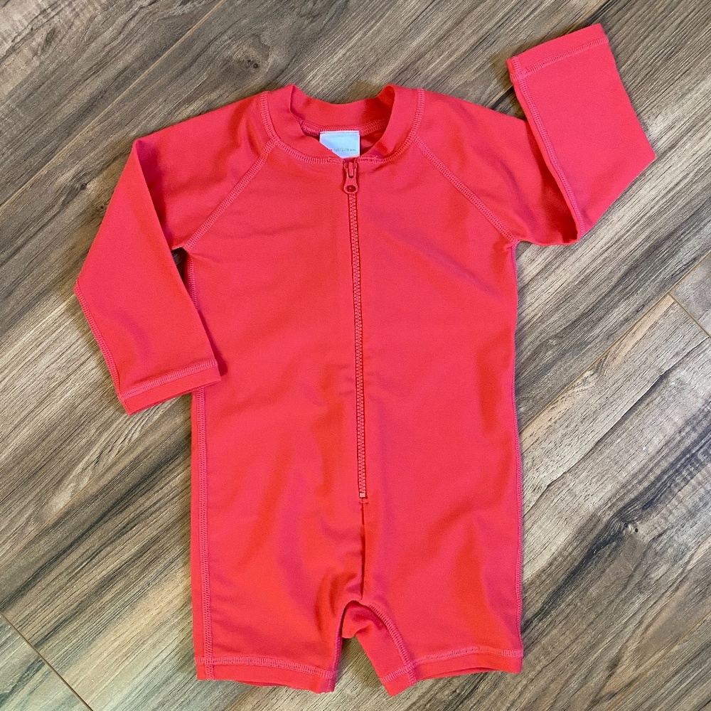 Hanna Andersson Rash Guard Swimsuit 75cm (12-18M)